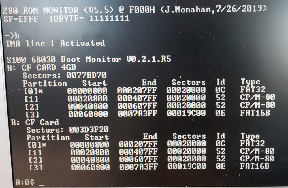 S100 Computers CPM68K Software